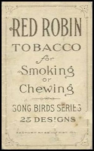 T102 Song Birds Red Robin Tobacco
